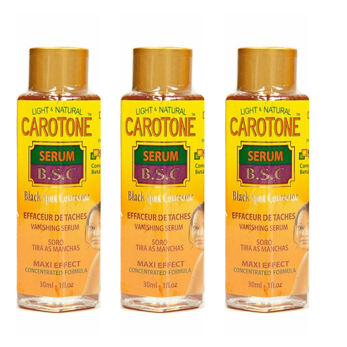 Carotone Light and Natural Black Spot serum Maxi-Effect 30ml