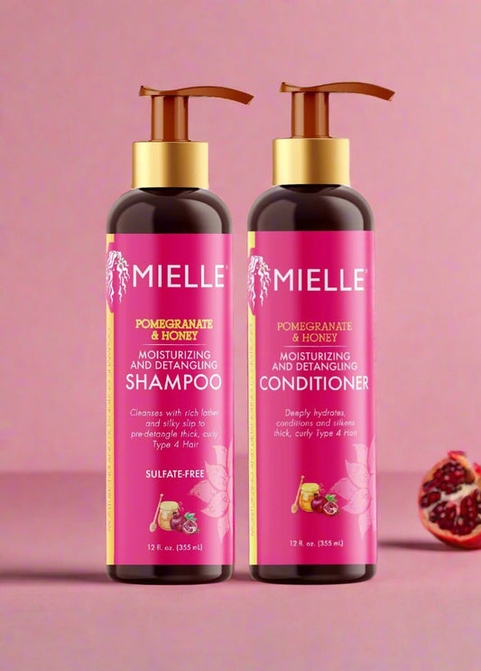 Mielle Pomegranate & Honey Detangling Shampoo & Conditioner