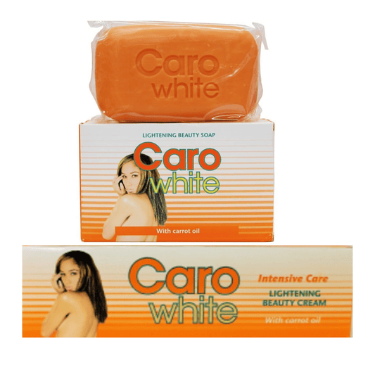 Caro White Cream tube and Soap Set