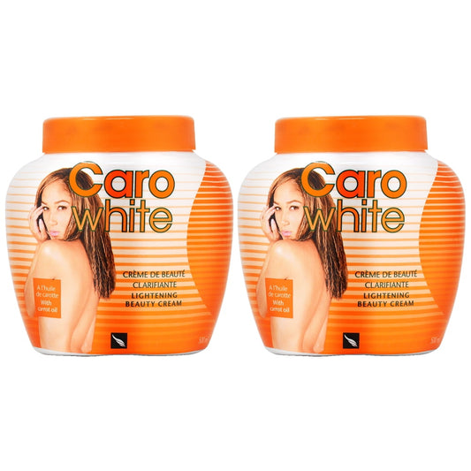 Caro White Cream Jar 16.9oz (pack of 2)