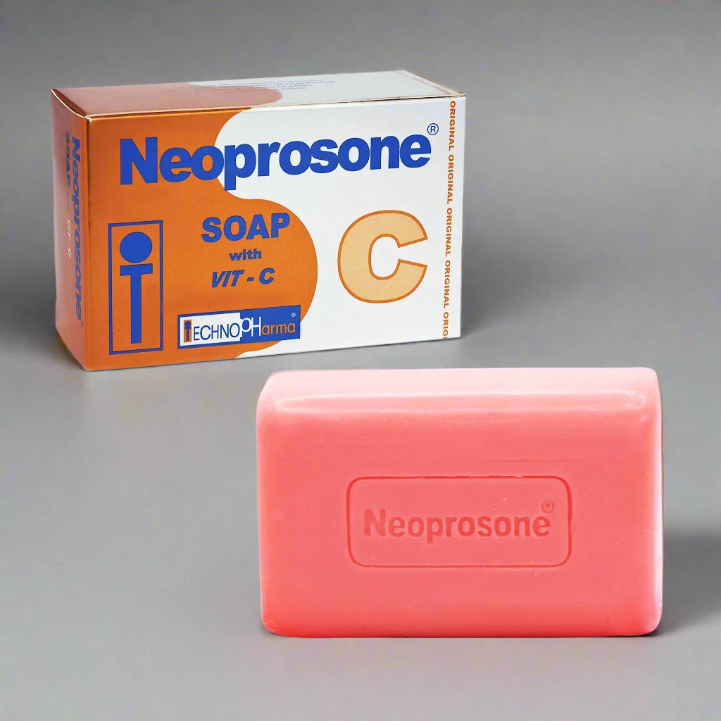 Neoprosone Cleansing Bar Soap with Vitamin C - 200g / 4.4 Oz